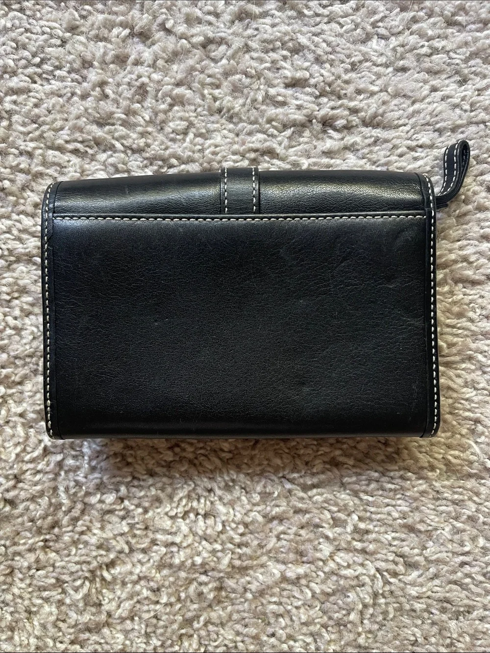 Coach Classic Black Leather Women's Wallet